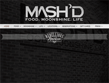 Tablet Screenshot of mashd.com